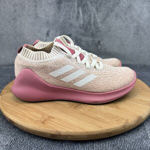Adidas Pure Bounce + Shoes Womens Size 6 Pink Running Training Comfort Sneakers